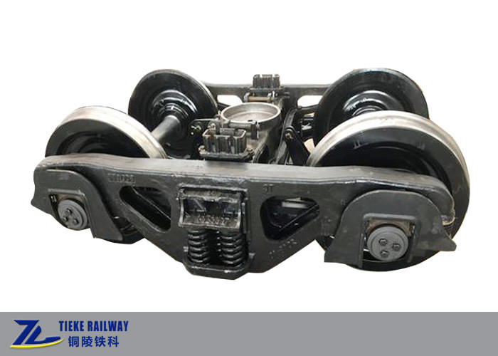 1067 mm de ancho de banda Bogie vagón de carga Bogie 20 toneladas carga de pago 80m pequeño radio de curva