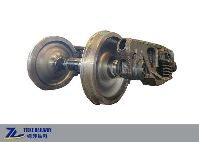 1000 mm de ancho de vía Bogie Carga pesada de dos ejes carro de fundición Bogie 60 toneladas / 70 toneladas
