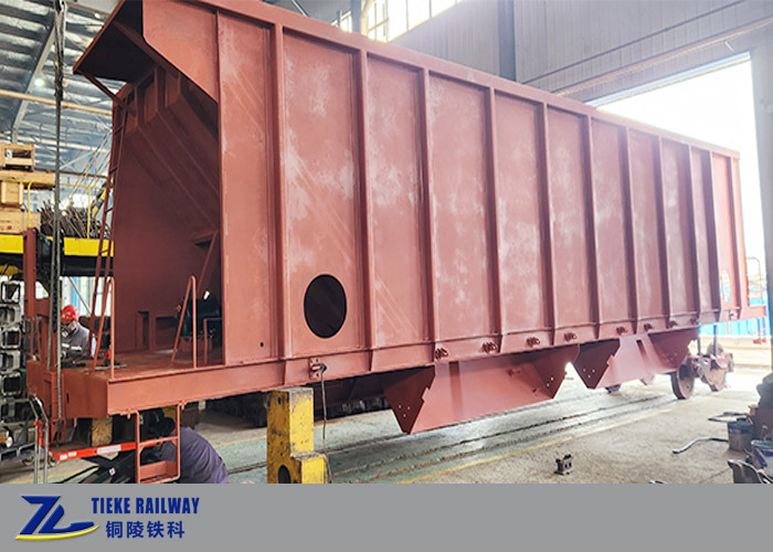 AAR Tren de frenos de mineral de trenes de carga baja descarga rápida carga pesada 90 toneladas