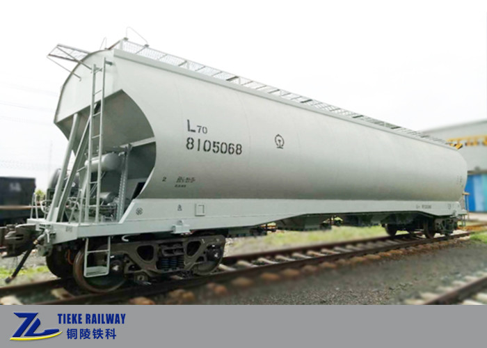 Indicador cubierto del coche 1435m m del carro de la tolva del grano para el trigo a granel del maíz de la soja