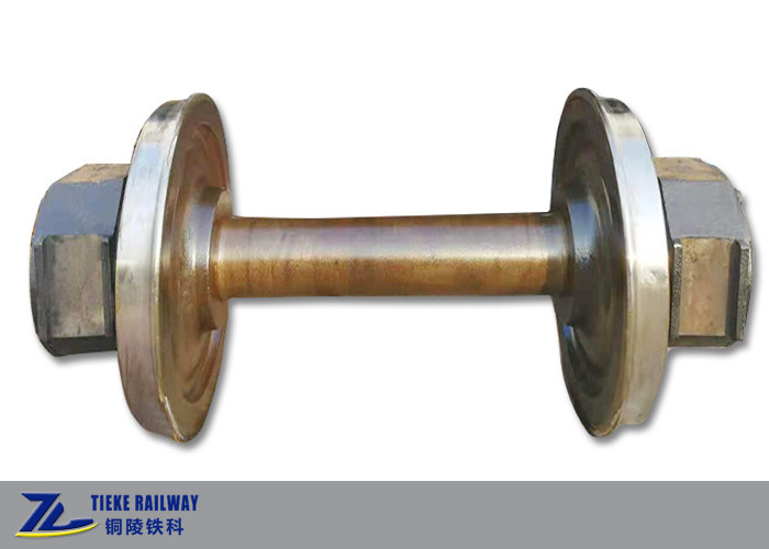 Tipo ferroviario carro de G de la carga de Axle Assembly For 120t de la rueda del tren de Wheelset 840m m