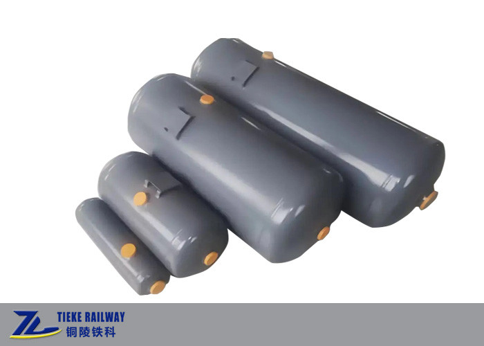 el tanque de acero inoxidable del depósito del aire de las piezas 11L 80L 160L del freno neumático de la aleación de aluminio 600KPa
