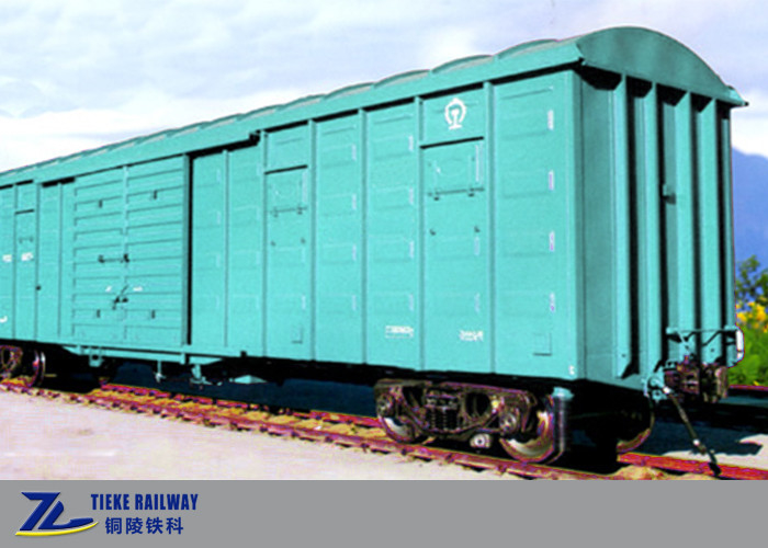 70t cargan la cubierta ferroviaria 120km/H del arco del tren de coche del carro de la caja de 8 ruedas resistente a la corrosión