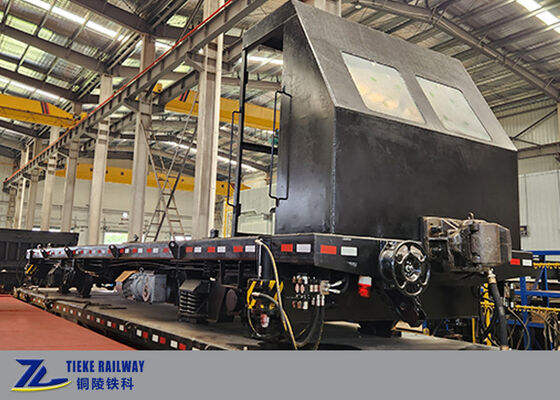 25 toneladas de tren eléctrico coche plano autoconducido tren vagón plano