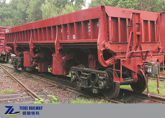 remolque de descarga neumático del lastre de la descarga 50km/h de la capacidad lateral ferroviaria del coche 27m3