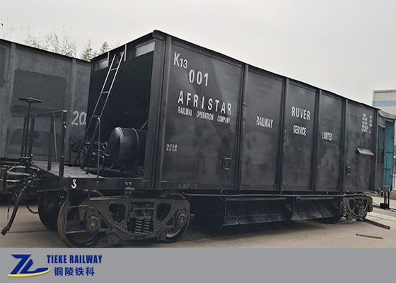 Los carros ferroviarios cubiertos de la tolva del mineral de hierro 60 toneladas cargan estándar del EN de UIC