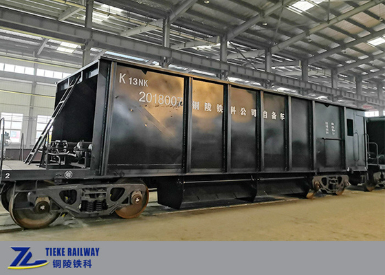 Tren de carga cargado de descarga neumático de los carros 60t de la tolva del mineral