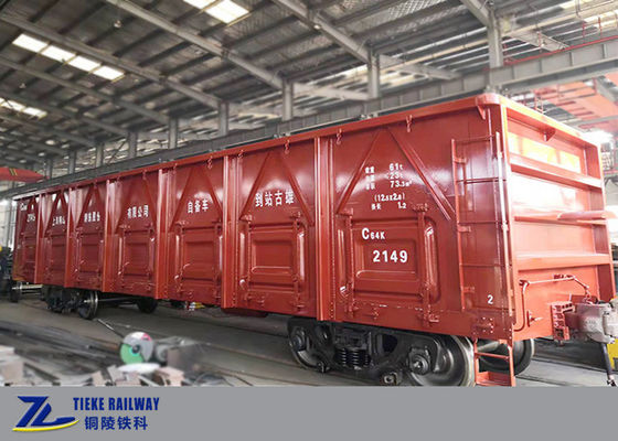 carro de tragante abierto ferroviario de la carga de paga 60t para el estándar ordinario de las mercancías UIC